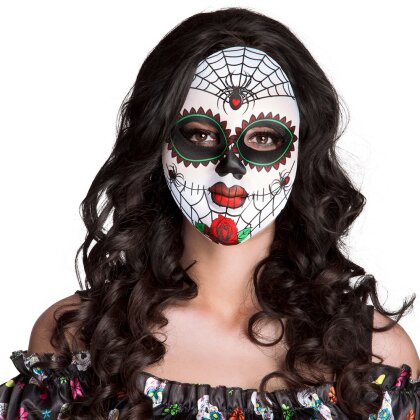 Mrs Day of the Dead Maske