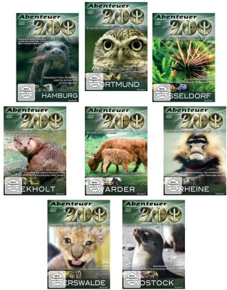 Abenteuer Zoo Deutschland - 8er Package (8 DVDs)