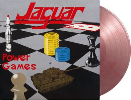 Jaguar - Power Games (2023 Reissue, Limited to 1000 Copies, Music On Vinyl, Red Silver Vinyl, LP)