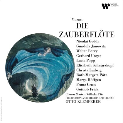 Wolfgang Amadeus Mozart (1756-1791), Otto Klemperer, Gundula Janowitz, Lucia Popp, … - Die Zauberflöte (2023 Reissue, Warner Classics, 3 LP)