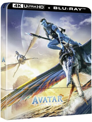 Avatar: La voie de l'eau - Avatar 2 (2022) (Limited Edition, Steelbook, 4K Ultra HD + 2 Blu-rays)