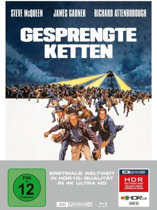 Gesprengte Ketten (1963) (Limited Edition, Mediabook, 4K Ultra HD + Blu-ray)