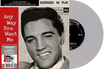 Elvis Presley - Any Way You Want Me (South Africa) (Silver Opaque Vinyl, 7" Single)