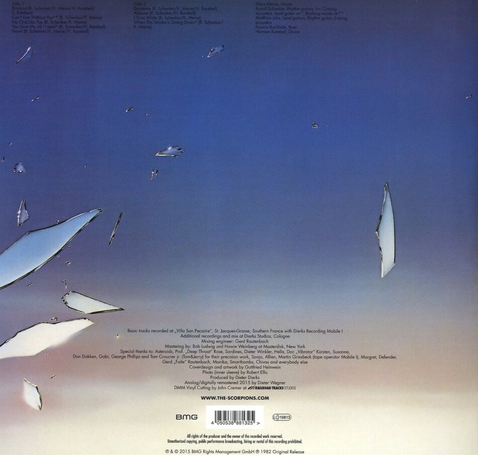 Blackout (2023 Reissue, BMG Rights Management, Colored, LP) von ...