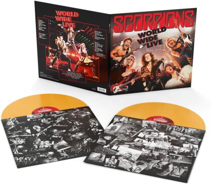 Scorpions - World Wide Live (2023 Reissue, BMG Rights Management, Colored, 2 LPs)