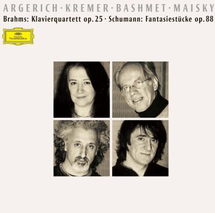 Johannes Brahms (1833-1897), Robert Schumann (1810-1856), Gidon Kremer, Yuri Bashmet, … - Klavierquartett Op. 25, Fantasiestücke op. 88 (Japan Edition, 2023 Reissue)