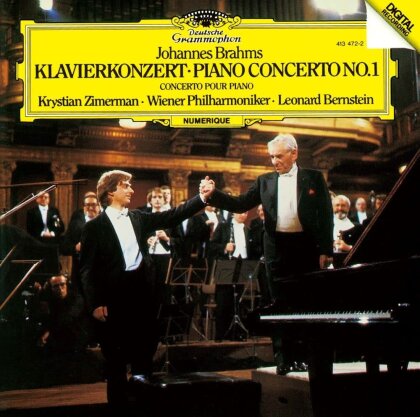 Johannes Brahms (1833-1897), Leonard Bernstein (1918-1990), Krystian Zimerman & Wiener Philharmoniker - Piano Concerto 1 (Japan Edition, 2023 Reissue)