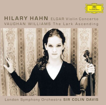 Sir Edward Elgar (1857-1934), Ralph Vaughan Williams (1872-1958), Sir Colin Davis, Hilyary Hahn & London Symphony Orchestra - Elgar: Violin Concerto / Vaughan Williams: Lark Ascending (Japan Edition, 2023 Reissue)