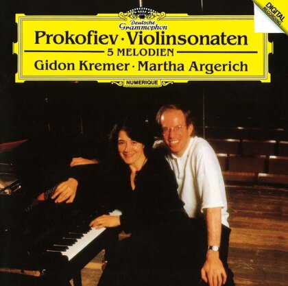 Serge Prokofieff (1891-1953), Gidon Kremer & Martha Argerich - Sonatas For Violin & Piano 1 In F Minor, 5 Melodien (Japan Edition, 2023 Reissue)