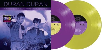 Duran Duran - Ultra Chrome, Latex & Steel Tour (2023 Reissue, Anniversary Edition, Limited Edition, Yellow/Purple Vinyl, 2 LPs)