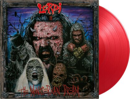 Lordi - Monsterican Dream (2023 Reissue, Music On Vinyl, Limited to 666 Copies, Gatefold, Translucent Red Vinyl, LP)