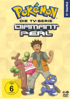 Pokémon - Die TV-Serie - Staffel 13: Diamant und Perl (4 DVDs)
