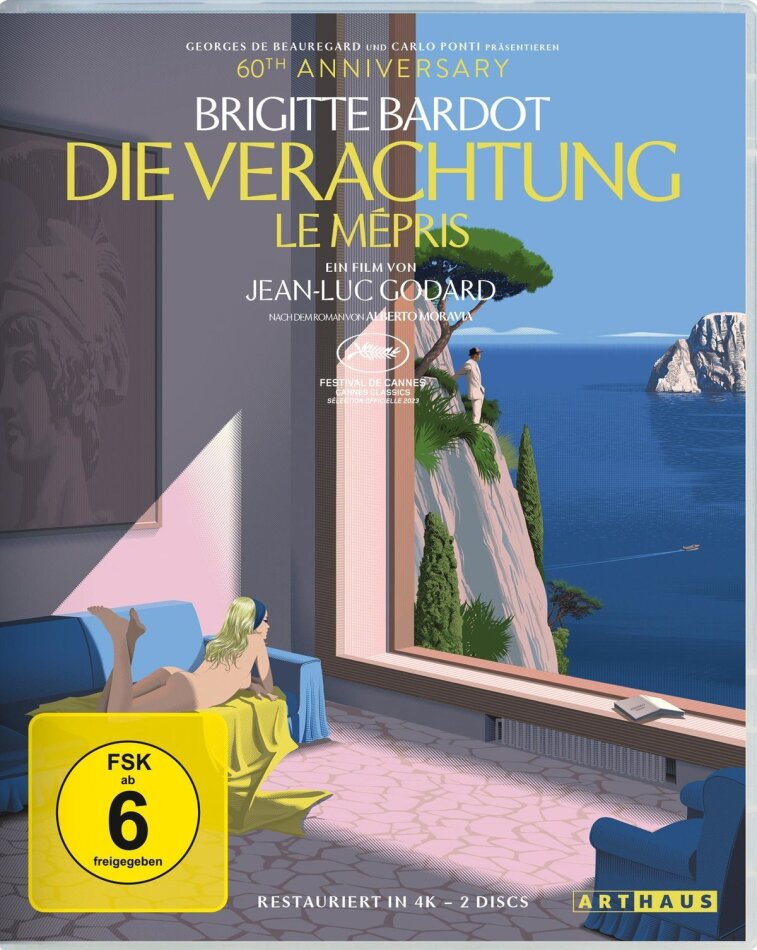 Die Verachtung (1963) (60th Anniversary Edition, 4K Ultra HD + Blu-ray)