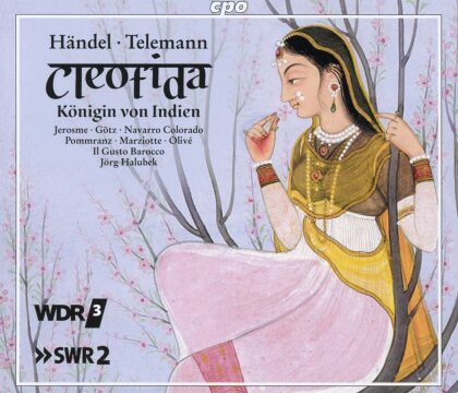 Georg Friedrich Händel (1685-1759), Georg Philipp Telemann (1681-1767), Jörg Halubeck & Il Gusto Barocco - Cleofida, Königin von Indien (3 CDs)