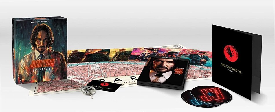John Wick: Chapter 4 (2023) (Limited Collector's Edition, 4K Ultra HD + Blu-ray)