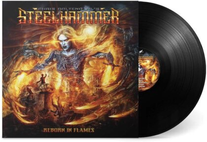 Chris Bohltendahl's Steelhammer (Grave Digger) - Reborn In Flames (Black Vinyl, Limited Edition, LP)