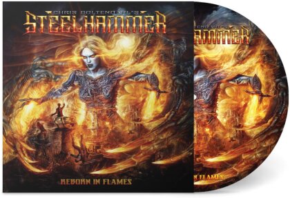 Chris Bohltendahl's Steelhammer (Grave Digger) - Reborn In Flames (Limited Edition, Picture Disc, LP)
