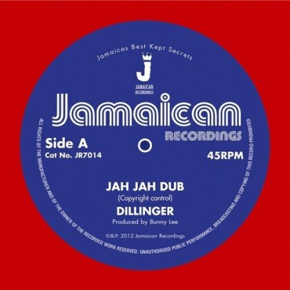 Dillinger - Jah Jah Dub / Social Version (7" Single)
