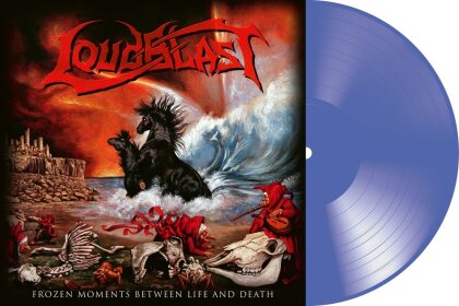 Loudblast - Frozen Moments Between Life & Death (2023 Reissue, Listenable Records, Limited Edition, Blue Vinyl, LP)
