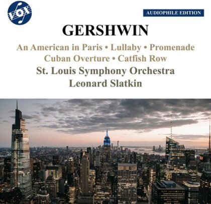Saint Louis Symphony Orchestra, George Gershwin (1898-1937) & Leonard Slatkin - An American In Paris