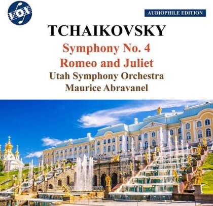 Utah Symphony Orchestra, Peter Iljitsch Tschaikowsky (1840-1893) & Maurice Abravanel - Symphony No. 4 In F Minor, Rome And Juliet