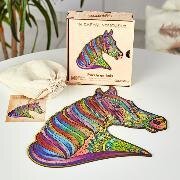 Puzzle en Bois - Cheval Fougueux M