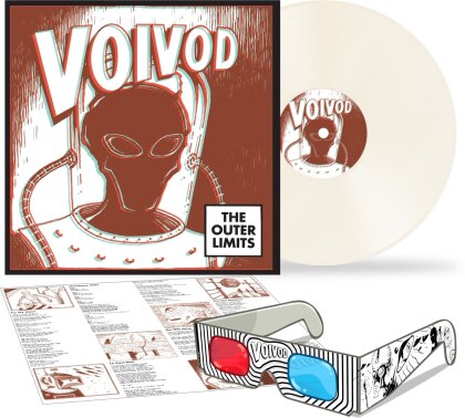 Voivod - Outer Limits (2023 Reissue, Listenable Records, Special 3D Edition, White Vinyl, LP)