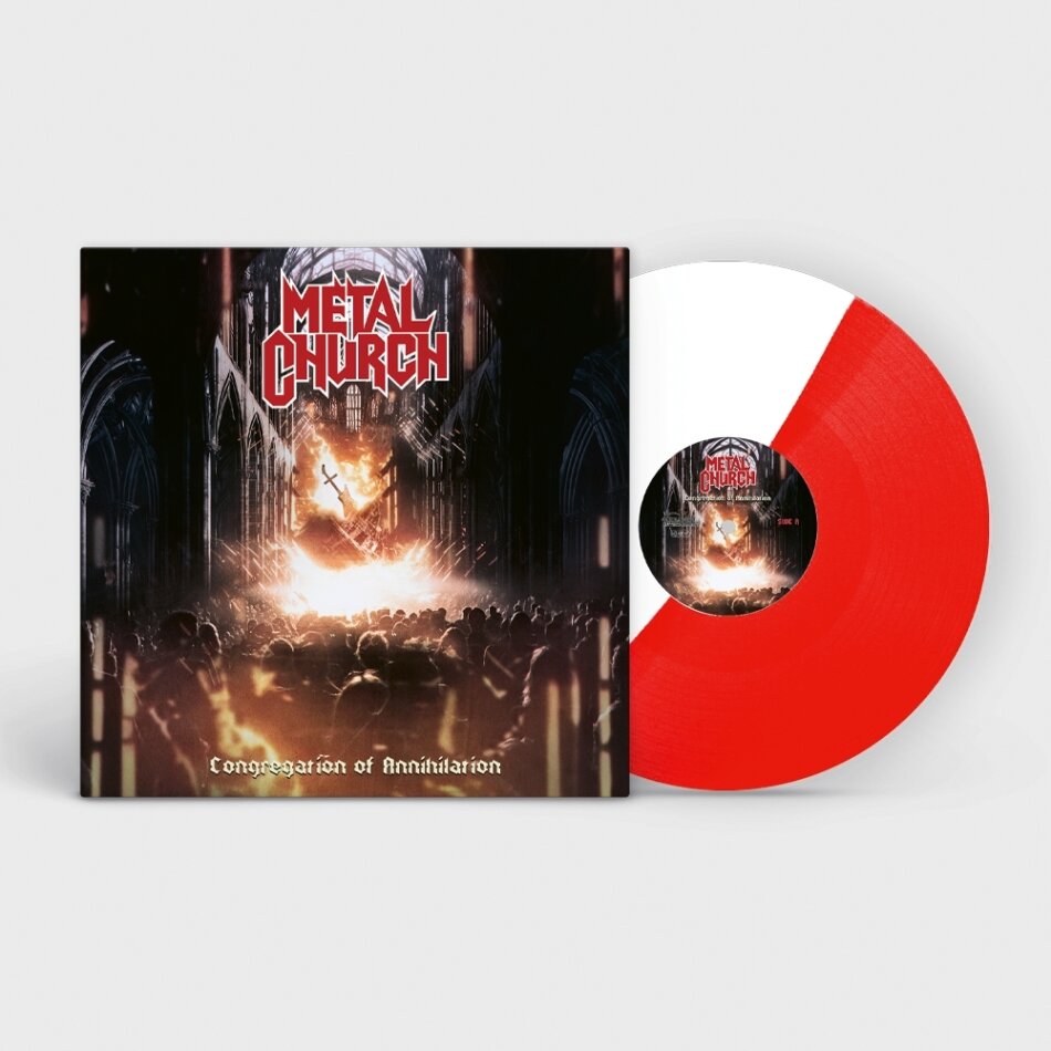 Metal Church - Congregation of Annihilation (Limited Edition, Red/White Split Vinyl, LP)
