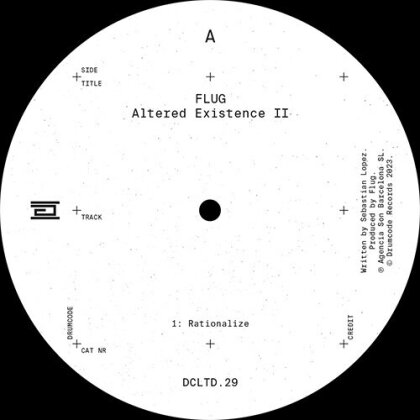 Flug - Altered Existence II (12" Maxi)