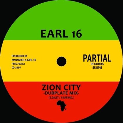 Earl 16 - Zion City - Dubplate Mix (7" Single)