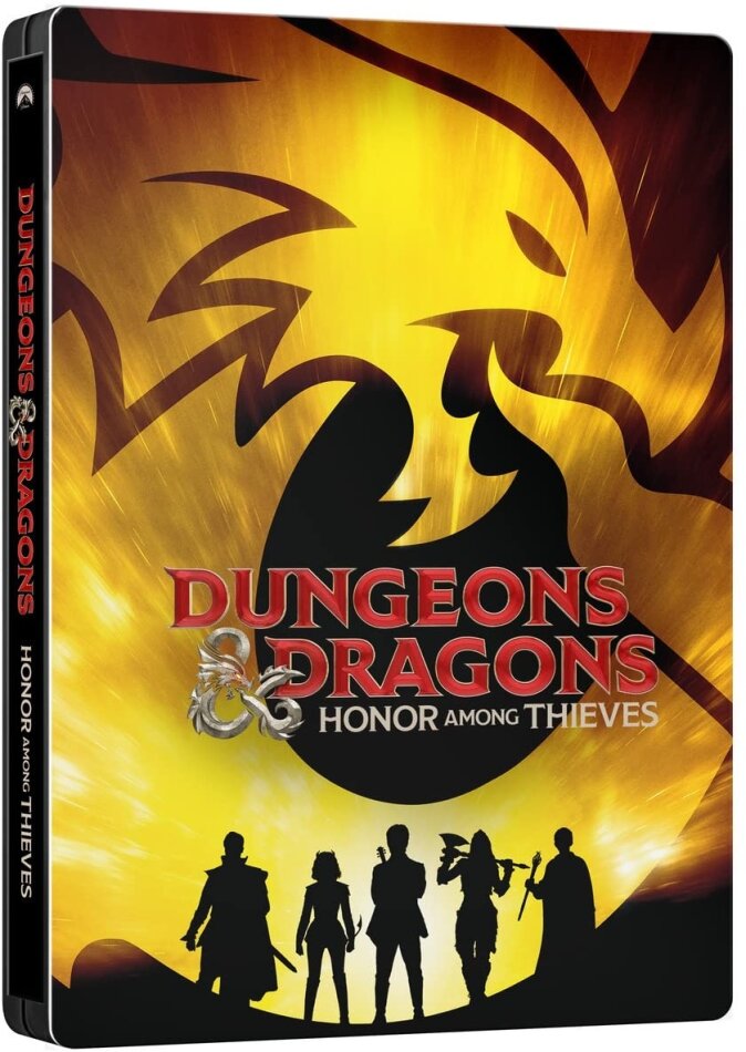 Dungeons & Dragons - Honor Among Thieves (2023) (Limited Edition, Steelbook, 4K Ultra HD + Blu-ray)