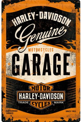 Harley-Davidson Garage Blechschild