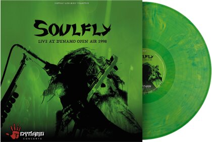 Soulfly - Live At Dynamo Open Air 1998 (2023 Reissue, Dynamo Concerts, Green Vinyl, 2 LPs)