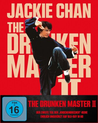 The Drunken Master 2 (1994) (Édition Limitée, Mediabook, Uncut, Blu-ray + DVD)