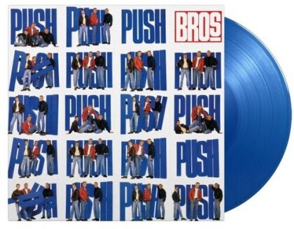 Bros - Push (2023 Reissue, Music On Vinyl, Limited to 1000 Copies, 35th Anniversary Edition, Translucent Blue Vinyl, LP)
