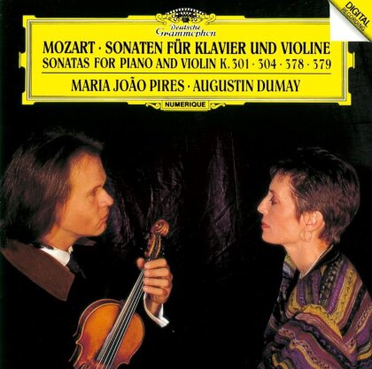 Wolfgang Amadeus Mozart (1756-1791), Maria Joao Pires & Augustin Dumay - Violin Sonatas K 301 304 378 & 379 (Japan Edition, 2023 Reissue)