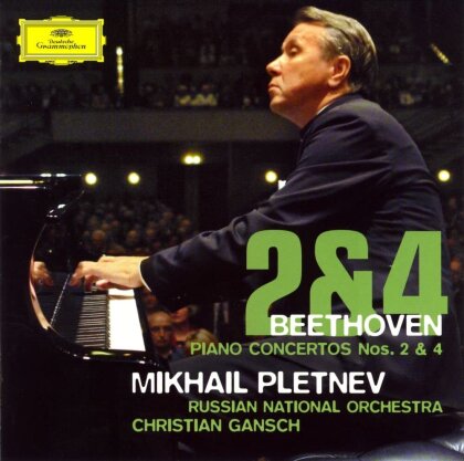 Ludwig van Beethoven (1770-1827), Christian Gansch, Mikhail Pletnev & Russian National Orchestra - Piano Concertos 2 & 4 (2023 Reissue, Japan Edition)