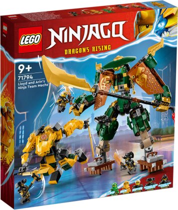Lloyds und Arins Training-Mechs - Lego Ninjago, 764 Teile,