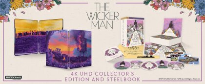 The Wicker Man (1973) (Vintage Classics, 50th Anniversary Edition, Limited Collector's Edition, Steelbook, 2 4K Ultra HDs + 2 Blu-rays)