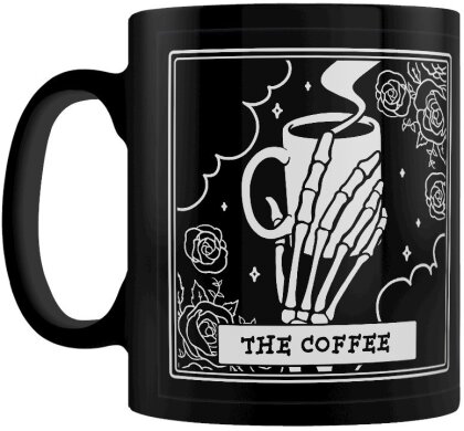 Deadly Tarot: The Coffee - Black Mug