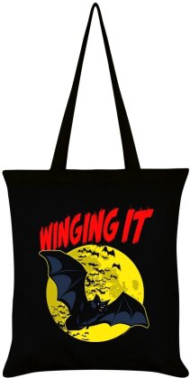 Winging It Horror Bat - Tote Bag
