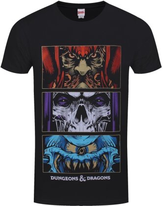 Dungeons And Dragons: Guidebooks - Men's Black T-Shirt