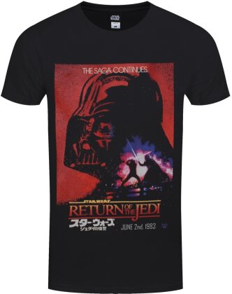 Star Wars: Vader Poster - Men's Black T-Shirt