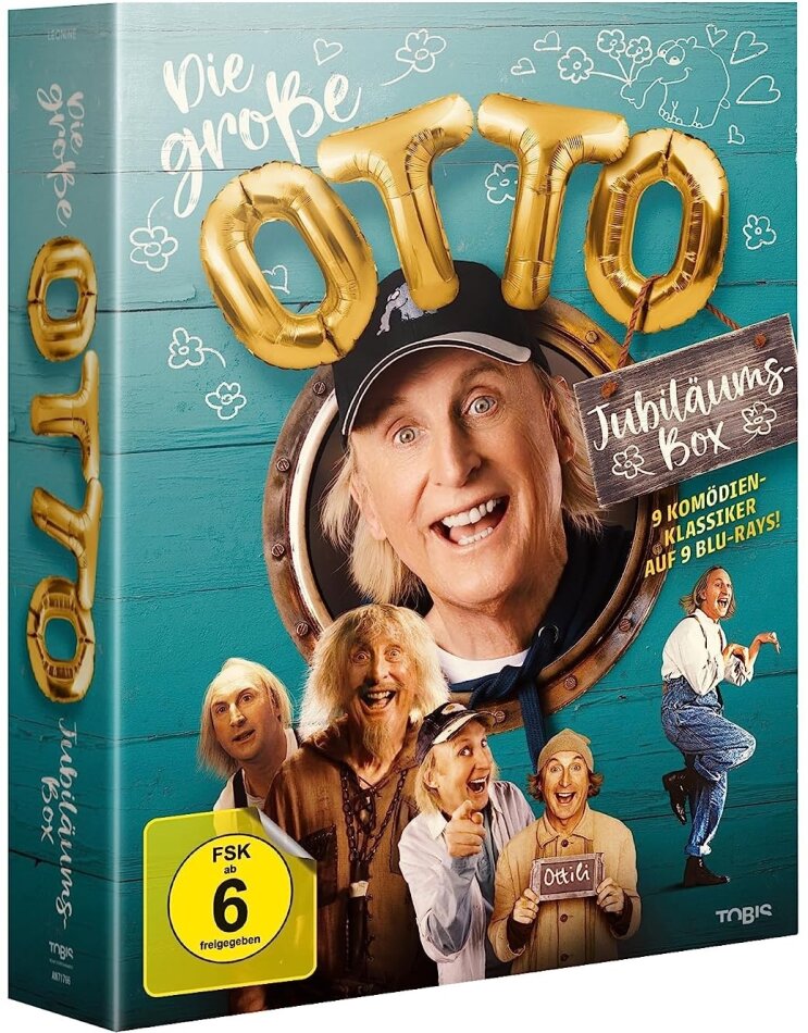 Die grosse Otto-Jubliläums-Box (Limited Edition, 9 Blu-rays)