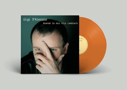Gigi D'Alessio - Quando La Mia Vita Cambiera' (2023 Reissue, Édition Limitée, Orange Vinyl, LP)