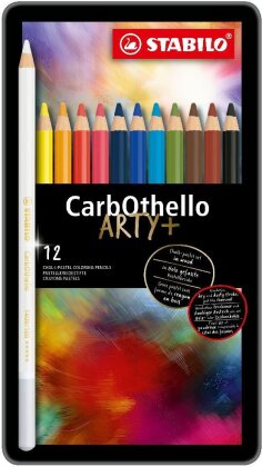 STABILO CarbOthello 12er Metalletui ARTY+"