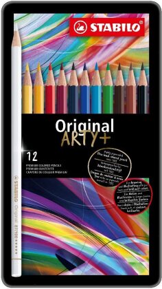 STABILO Original 12er Metalletui ARTY+"