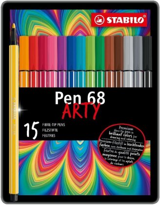 STABILO Pen 68 15er Metalletui