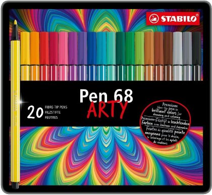 STABILO Pen 68 20er Metalletui
