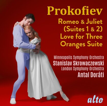 Serge Prokofieff (1891-1953), Stsanislaw Krowaczewski, Antal Doráti (1906-1988), Minneapolis Symphony Orchestra & London Symphony Orchestra - Romeo & Juliet & The Love for Three Oranges Suites